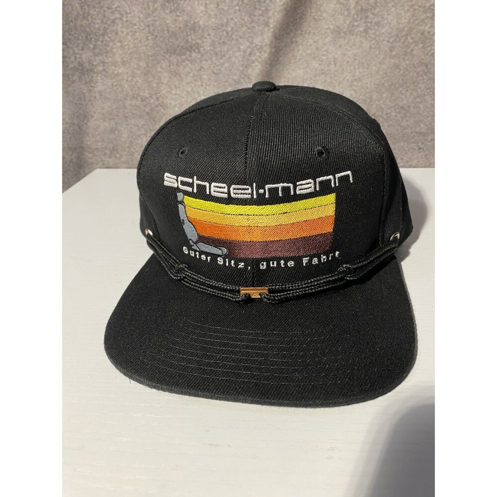 Scheel-Mann Vintage Style Hat Snapback Cap Guter Sitz Gute Fahrt Sunset Logo